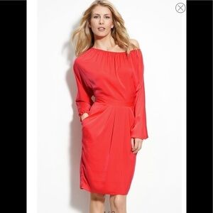 BCBGMAXAZRIA Clasiaba off shoulder dress